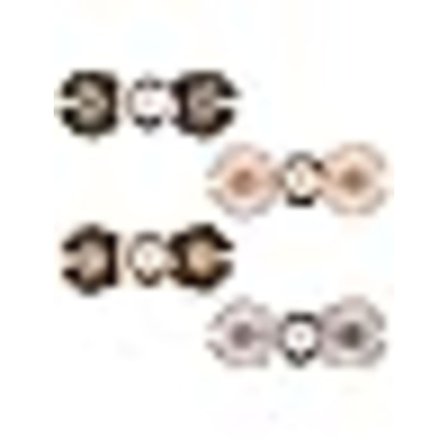 4 Pak Justerbare Bukser Talje Strammere Aftagelige Daisy Jeans Nåle Bukser Talje Justeringsknapper