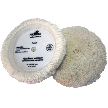 Flexxtra 100137 Lammeullshette 100 % lammeull 230 mm, Maskintilbehør & forbruk