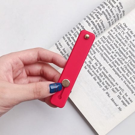 Mobilringhållare i silikon, telefonbaksida klistermärke hållare, enfärgad push-pull silikonhållare, live streaming lat person hållare