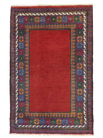 Afghan Fine Rug Hand Knotted 80X123 Afghanistan