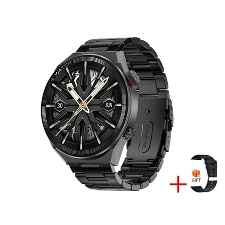 Ny Smartwatch til Mænd GPS-sporing Lokal Musikafspiller 454*454 AMOLED-skærm Bluetooth-opkald Sports Smartwatch til Huawei