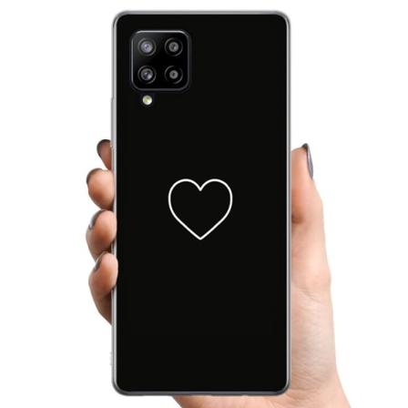 Samsung Galaxy A42 5G TPU Mobilcover Hjerte