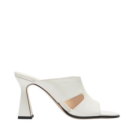 Wandler Marie Sandaler in White Leather Hvid, Dame Stiletter, Størrelse: 36 EU