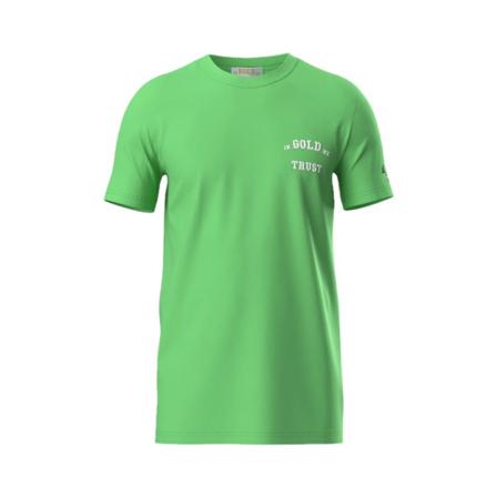 In Gold We Trust, T-Shirt Groen, Heren, Maat:XL