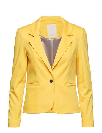 Carmen Blazer Blazers Single Breasted Blazers Gul Minus