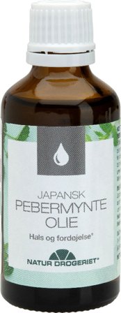 Natur Drogeriet Japansk pebermynteolie 50 ml, Helse & Madvarer, Andre Kosttilskudsolier, Øvrige Olier