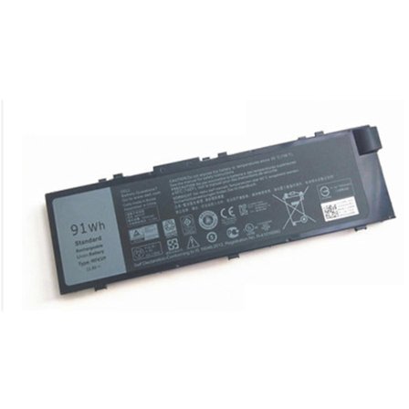 OEM 11,4 V 91 Wh MFKVP -akun korjausosa Dell Precision 7510 7710 MFKVP GR5D3 0RDYCT -malleille