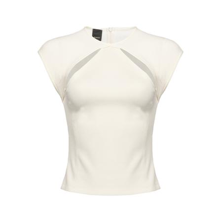 Pinko Sleeveless Tops Hvid, Dame