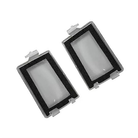 1 par bageste nummerpladelygteglas til Jeep til Grand til Cherokee