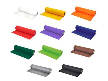 PLAYBOX Dekorationsfilt 45cmx5m blå - Lyreco - Skola och förskola - Hobbymaterial - Filt