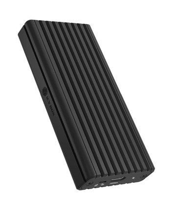ICY BOX M.2 NVMe SSD Kabinett USB 3.2 Gen2x2 20 Gbit/s for effektiv datahåndtering, verktøyfri