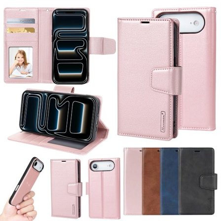 iPhone 17 Air 2-i-1 Plånboksfodral med Magnet & Kortfack