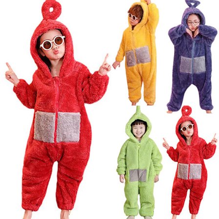 Anime Teletubbies Kostume Drenge Piger Julepyjamas Pyjamas