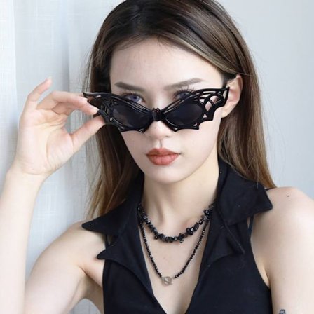 Halloweenglasögon Cosplayglasögon A A