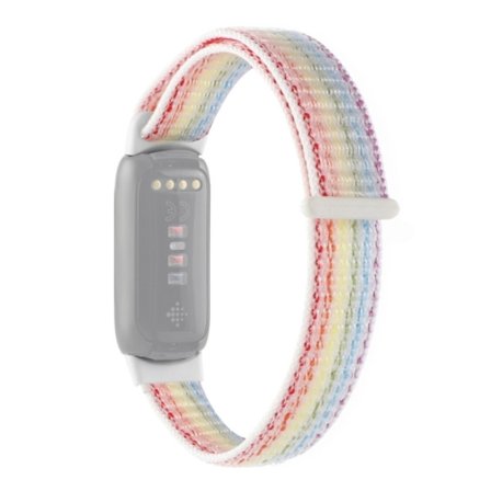 För Fitbit Luxe Nylon Loop Strap Watch Band