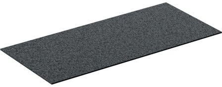 Ifö Elegant Antiglidmatta ljusgrå, 50.2 cm T=25 cm, Badrum