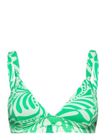 Afterglow Fixed Tri Top Swimwear Bikinis Bikini Tops Triangle Bikinitops Grønn Rip Curl*Betinget Tilbud