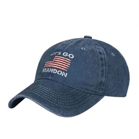 Let's Go Brandon Fjb Cap Navy Blue