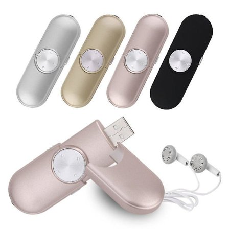 Snygg Bärbar MP3 FM Musikspelare U-Disk Radio