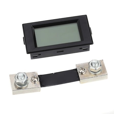 Lcd Dc 100a Digitaalinen näyttö Led-paneeli Ampeerimittari/ Amp Aмперметр с шунтирующим резистором 100a/75mv -SZCN