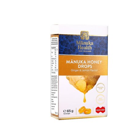 Manuka Health Manuka Honey Drops 15 tabl, Helse & Madvarer, Snacks, Bolsjer & Pastiller