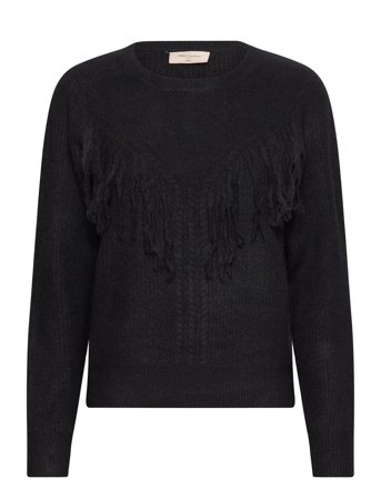Fqfringe-Pullover Black FREE/QUENT