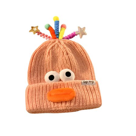 Monster Shrek Vinter Stickad Mössa Beanie Ull Rolig Cap Nyhet Kvinnor / Män