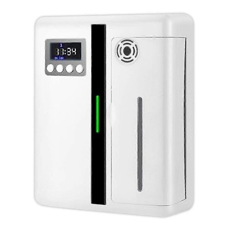 160ml Elektrisk Oljediffusormaskin Med Timer Duft Ren Oljediffusormaskin Hvit EU-plugg