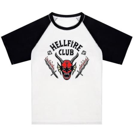 Stranger Things 4 Hellfire Club T-shirt W Style4 100