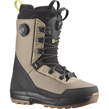 Salomon - Chaussures de snowboard Chaussures de snowboard Synergy Pwl Sj Boa - Walnut / Black - 29.5