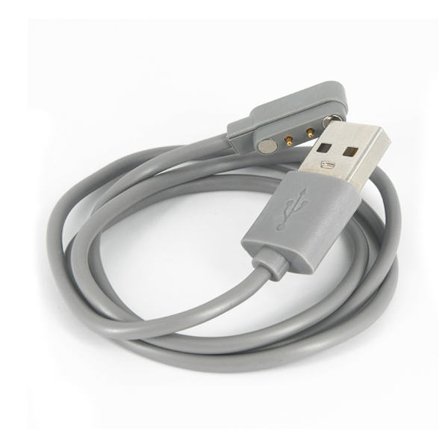 USB till 2-stifts magnetisk laddningskabel strömförsörjningskabel för DL-BX910/MR9600 60 cm
