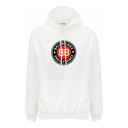 Balenciaga Hoodie Hvid, Dame