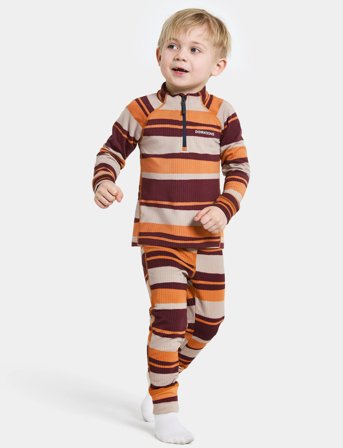 Didriksons Jadis Kids Pr Set 4 - Orange - 110