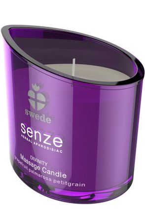 Senze Massage Candle Grapefruit Palmarosa Petitgrain 50ml Massageljus - Blushme.se