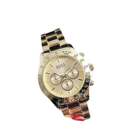 Guld ur sports imitation tre-øje seks-pin kronograf dekoration ur legering herreur herreur