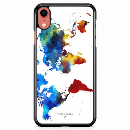 Bjornberry Skal iPhone XR - Världskarta