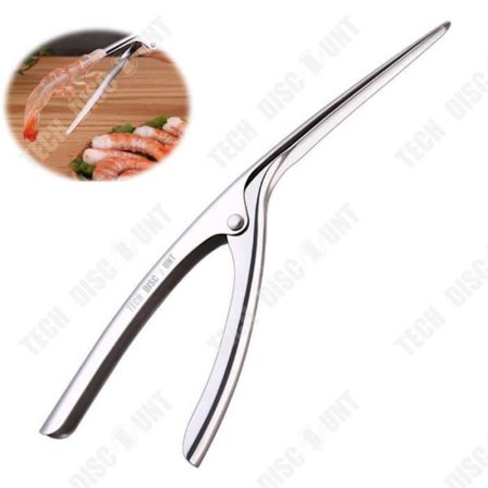 Katkarapusveitsi - TD - Ruostumaton teräs 304 - 21x6.5 cm - Hopea - Käytännöllinen keittiössä