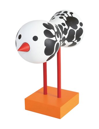 Design House Stockholm Birds 1967 No.3 - White - ONE SIZE