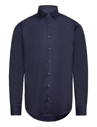 2Ply Stretch Twill Modern Fit Shirt Skjorte Business Marineblå Michael Kors*Betinget Tilbud