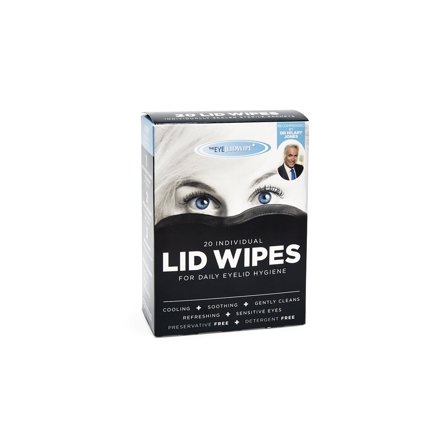 Eye Lidwipes - Våtservetter för ögonlockskanter 20 st