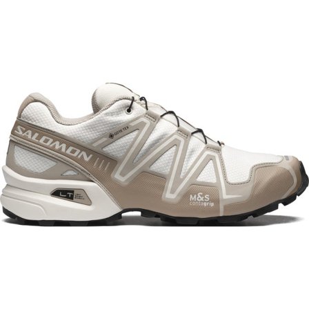 Salomon - Sneaker Unisex Speedcross 3 Gore-tex - Vanilla Ice / White Pepper / Feather Gray - 46⅔