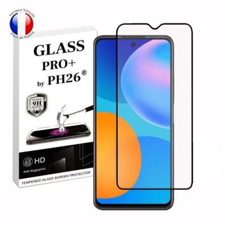 FULL skyddsfilm för Huawei Psmart 2021 i ultrabeständigt härdat glas (Maximal hårdhet) Vit