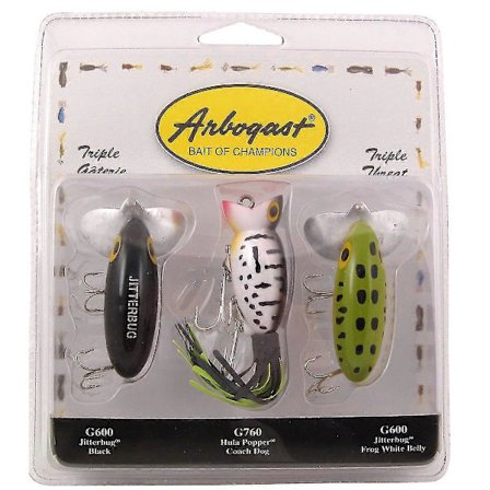 Arbogast Triple Threat 3/8 oz Fiskedrag