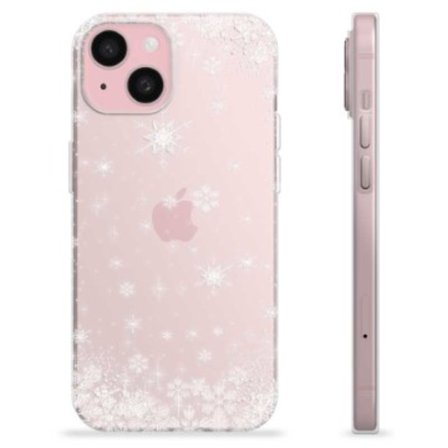 iPhone 15 TPU-Skal - Snöflinga