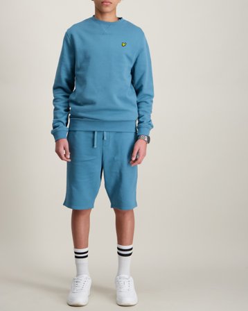 Lyle & Scott Sweat Short Blå Shorts Kille - Kids Brand Store