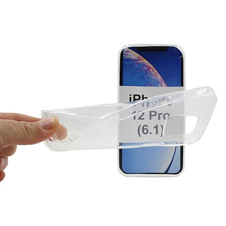 Ultra Thin TPU skal iPhone 12 Pro (6.1) (Clear)