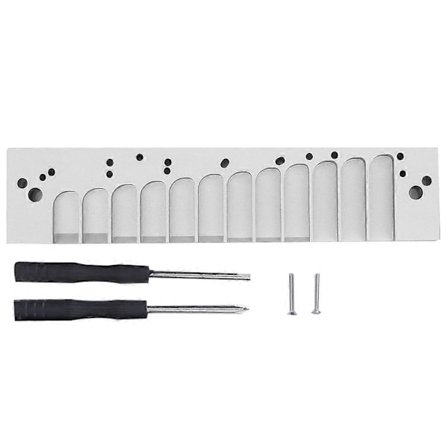 Harmonika Kam 12-Huls Kromatisk Skala til HOHNER 270D Original 270 LA12 TOOTS Reed PlateSilver