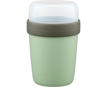 Nordiska Plast-Yoghurtbeger Grønn-Yoghurtbeger med separat rom i lokket-Home & household accessories-Kjøkkenutstyr