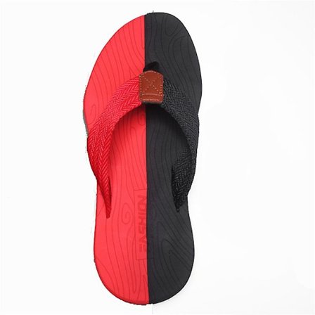 Herrar Strandtofflor, Snabbtorkande Flip-Flops, Vattentätt Grepp, Mjuk Komfort & Fotvalvsstöd