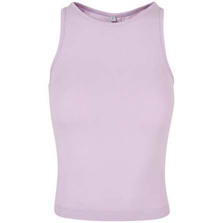 Bygg ditt varumärke Dam/Dam Racerback Tank Top 10 UK Lila